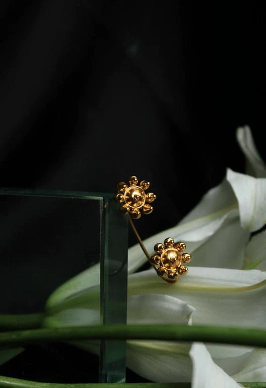 Flower Ear Clip - Image 3
