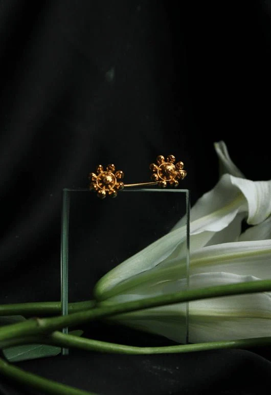 Flower Ear Clip - Image 4