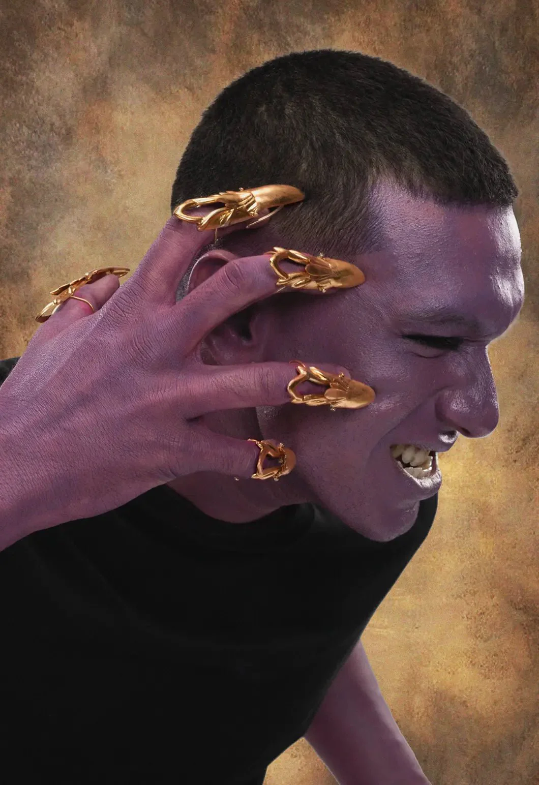 Skin Scraper Nail ring - Image 5